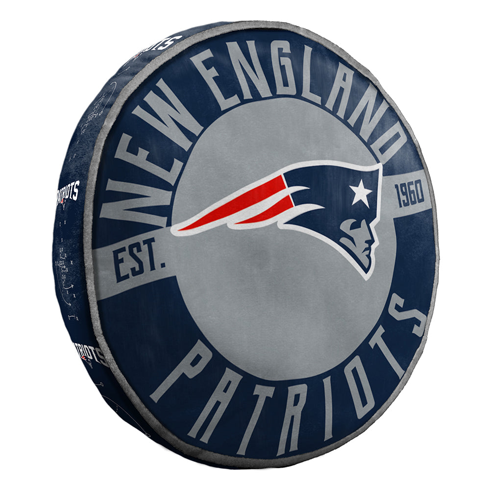 New England Patriots Polyester 15 in. To Go Cloud Travel Pillow